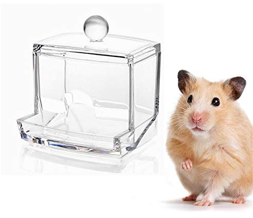 BOENTA Automatischer Futterspender Futterspender Kaninchenfutter Bowl Eichhörnchen-Zufuhr Meerschweinchen-Futternapf Futterschalen für Haustiere