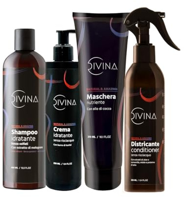 Kit anti-crespo cabello afro Natural&Amazing de DIVINA BLK