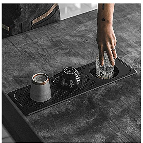 KELUNIS Glass Rinser 304 Stainless Steel Pitcher Riner for Coffee Cup Milk Tea Cup Washer Cleaner Glass Rinser for Hotel Bar,M