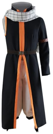 Jilijia Fairy Tail Etherious Natsu Dragneel Cosplay Costume pour homme Costume Halloween, Etherious Natsu Dragneel, M