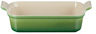 Le Creuset Rektangulär ugnsform Heritage stengods 26 cm, Bamboo, 71102264080001