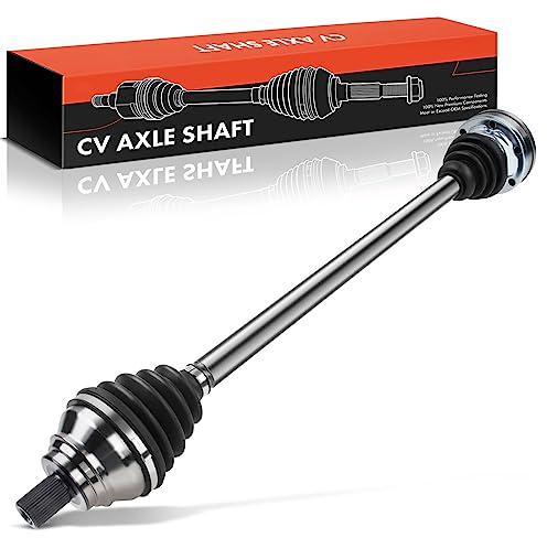 Frankberg Antriebswelle Achswelle Vorderachse Rechts Ohne ABS ring Kompatibel mit A3 8P1 Golf VI 5K1 J.e.t.t.a IV 162 163 AV2 AV3 Replace# 1K0407272EK