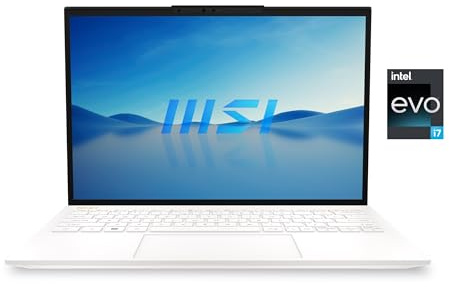 MSI Prestige 13Evo A13M-239IT, Notebook 13.3 FHD+ 60Hz, Intel i7-1360P, Intel Iris Xe, 16GB RAM LPDDR5 4800MHz, 1TB SSD PCIe4, WiFi 6E, Win 11 Home, Layout ITA, Bianco