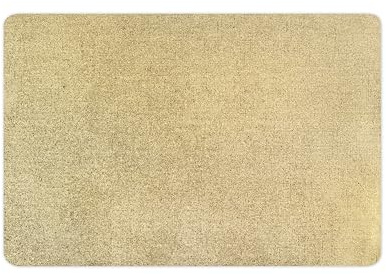 Excelsa Gold Set mit 6 rechteckigen Tischsets, PVC-Kunststoff, 43 x 30 cm, Gold