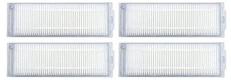 ChunLK Filter Compatible With Mi Robot Vacuum-Mop 2 Pro MJST1SHW Mop Cloth Main Side Brush Vacuum Cleaner Accessories Compatible With Home (Color : Hepa Filter 4pcs)