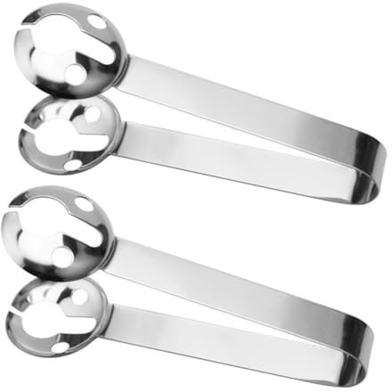 LABRIMP Teebeutelhalter-löffel-set Aus Edelstahl – Teesieb Hitzebeständig Früchteteepresse Tee-utensilien Für Zuhause Und Küche