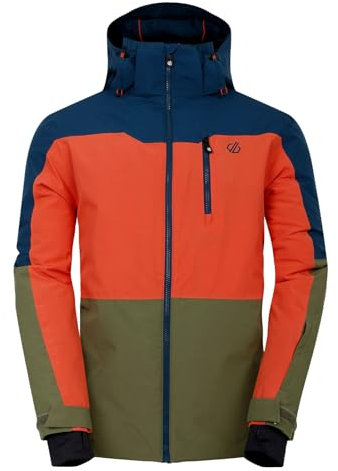 Dare2b Herren Mens Edge Ii Jacket Skijacke, Moonlight Denim Orange, M