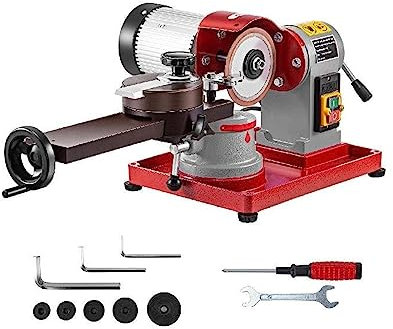 370W Kreissägeblatt Schleifer Spitzer 5 Zoll Rad Drehwinkel Mühle Schleifen for Hartmetallsäge Holz-basierte Scheibe für Anfänger zum Selbermachen