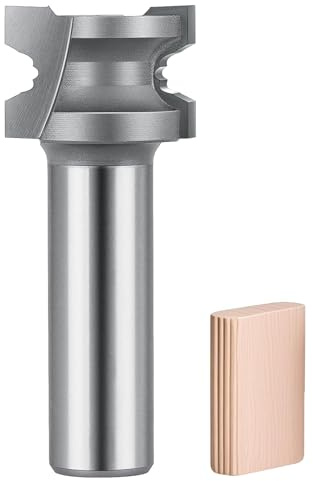 SpeTool Carbide Router Bit 1/2 Shank Compatible with Festool Domino Joiner, 6mm Domino Tenon Cutters for Woodworking