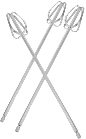 OUNONA 3 Pièces Fouets Batteurs Acier Inoxydable pour Mixeur Électrique Accessoires de Remplacement Robustes pour Mélangeurs à Main Compatibles Cuisine Polyvalente