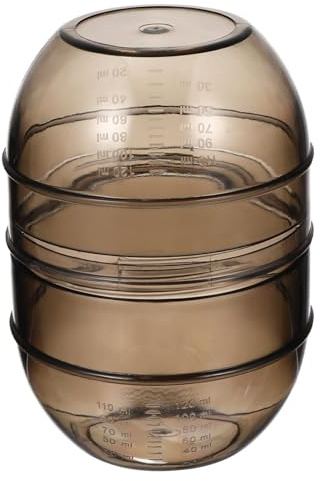 iplusmile Ciotola per Tinta con Doppia Scala Graduata Resistente Miscelatore Shaker per Salone Parrucchieri Facile da e Riutilizzabile