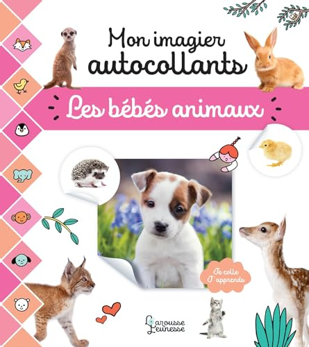 Mon imagier autocollants - Les bébés animaux