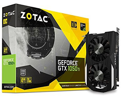 Zotac GeForce GTX 1050 Ti OC 4GB DDR5 128BT DP/HDMI/DVI-D/HDCP