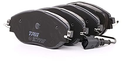 TRW GDB2114 Brake Pad Set of 4 for Volkswagen Golf VII (5G1, BQ1, BE1, BE2) 2012 - Front Axle and other vehicles