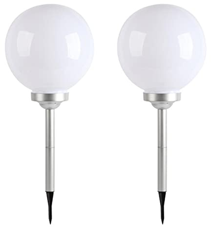 LUMI JARDIN 2 Solarkugeln zum Stechen ∅30cm MOONY W30