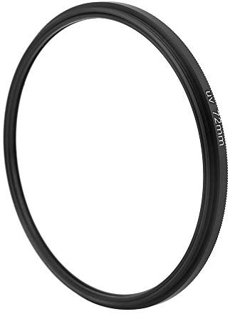 Filtro Ultravioleta, 52mm 72mm UV Protector de protección de Lente Ultravioleta Cubierta Protectora para cámaras(72mm)