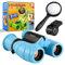 Dislocati Fernglas Kinder, Geschenke Junge 4 5 6 7 8 9 10 Jahre Weihnachten Geschenk Kinder Spielzeug ab 3-12 Jahre Junge Kompass Kinder Outdoor Spielzeug für Draußen Kinderspielzeug ab 3-12 Jahre