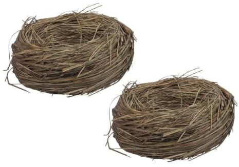 Decpero Nest - Osternest I 2er-Set I Ø 13 cm H6cm I 2 Stück
