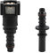 DONOONIS Raccord Tuyau de Carburant, 7.89 à 8mm, Noir, Connecteur de Tuyau de Carburant Droit Femelle, Raccord ID8 pour Kit de connecteur de coupleur à dégagement Rapide de Tube