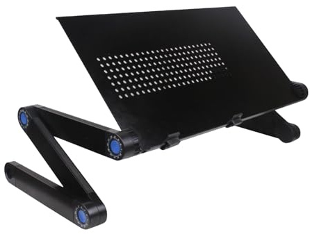 Säng-laptopbord, laptop-sängbricka | fällbart nattduksbord för laptop | halkfri laptop-sängbricka med musmatta för mat, soffa, golv, teckning