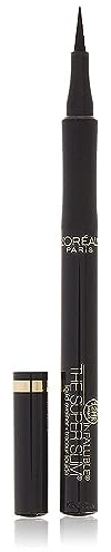 L'Oreal Paris Makeup Infallible Super Slim Long-Lasting Liquid Eyeliner, Ultra-Fine Felt Tip, Quick Drying Formula, Glides on Smoothly, Black, Pack of 1