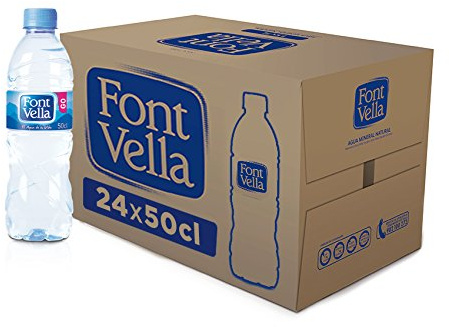 Font Vella - Agua Mineral Natural - Caja 24 x 50Cl