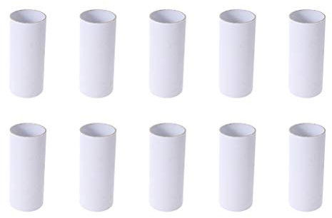 Artibetter 30 Pack Cardboard Tubes for Craft Small Paperboard Tubes for DIY Art Projects and Children Drawing Creative Craft Rolls