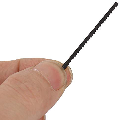 Hoja de sierra de calar, hoja de sierra de calar para corte de metal, 10 unids/lote Z060 hoja de sierra de calar dedicada a mini máquinas de calar accesorio para aserrar pieza de trabajo
