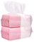 Face Towel 120 Count Disposable Face Wipes Cloths for Washing Soft Cotton Dry Baby Wipes, Skincare and Makeup Remover (EF PATTERN)