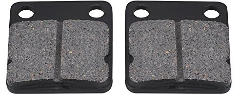 Akozon 1 Set Motorcycle Semi-Metal Disc Brake Pads & Shoes Set Hot Junction Metal Ceramics Brake Components for Motorcycle Scooter ATV