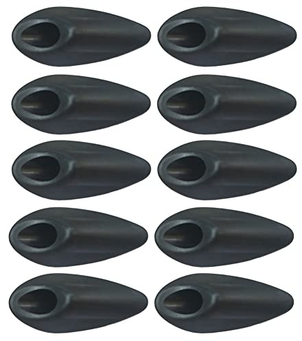 iSpchen Clip Per Cavo Bici 10 Pezzi,Fermacavi Per Bici Tubi Flessibili In Nylon Per Fascette Per Bici Morsetto Per Cavo Bici Fascette Guida Tubo Fibbie Freno Bici Mtb Clip Per Cavo Del Freno