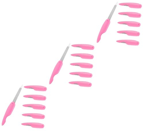Healeved 18piezas Limas De Uñas Plegables Para Manicura Limas Reutilizables De Metal Para Uñas Acrílicas y Tips Herramientas De Cuidado Profesional Diseño Portátil y Único