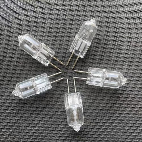 WYLIELAMSH Halogen Glühbirnen 5 TEILE/LOS G4 6V Birne Lampe Perlen Halogen 6v G4,5W