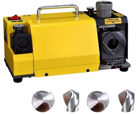 RayGenius BohrerschäRfer, Tragbarer BohrerschäRfer, SchaftfräSerschäRfer 3-13 Mm, Spitzenwinkel Einstellbar Von 95° Bis 145°, SchäRfgeräT FüR HochpräZise SchäRfwerkzeuge,20G