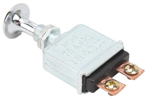 75A Push Pull Switch Luce Universale, Pesante Interruttore a Levetta, con Protezione Sovraccarico Integrato, per Residenziale Industriale Automobilistico