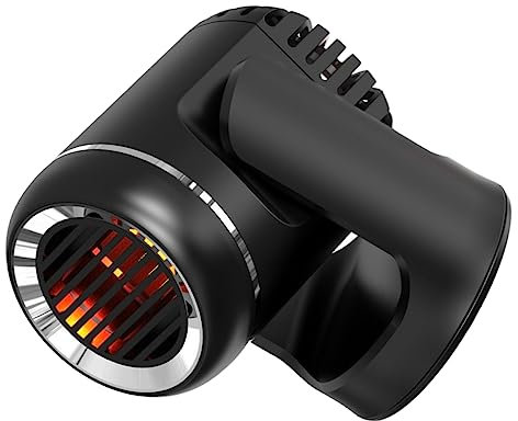 Garneck Calentador Para Coche Calefactor Para Parabrisas Ventilador Desempañador Automático Calefactor Multifuncional Para Invierno Para Automóvil