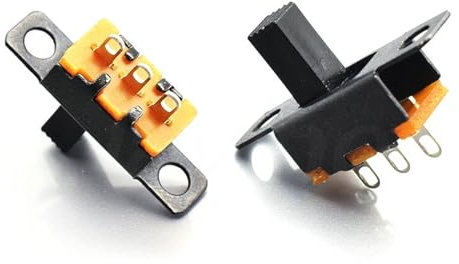 Interruttore a levetta on-off SS12F15, 50 V, 0,5 A, mini, for progetti elettronici di potenza fai da te, maniglia da 6 mm, 1 pezzo