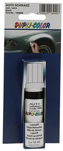 DUPLI-COLOR 189906 Auto schwarz glänzend 12 ml
