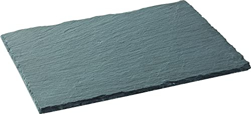 Utopia Slate Presentation, CT0029-000000-B01006, Large Rectangular Slate Platter 12 x 8.5 (30 x 22cm) (Box of 6)