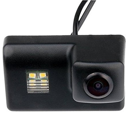 Kalakass Caméra de Recul Voiture en Couleur Caméra Imperméable IP67 avec 170° Large Angle Vision Nocturne pour Peugeot 206 207 306 308 307 406 407 5008 Partner Tepee Backup