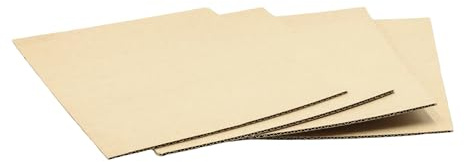 10 x A0 Corrugated Cardboard Packaging Sheets Kraft Pads Single and Double Wall Protective Dividers for Cushioning & Crafts (Double Wall, A0-1189 x 841mm)