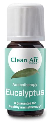Clean Air Optima Eukalyptus - Ätherisches Öl - Spitzen-Qualität = Beste BIO Qualität 100% Natur