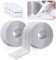 2 Rotoli 3.3m Sigillante Autoadesivo Nastro,Sigillante per Pareti Caulk Strip,Striscia di Tenuta per Bordo Vasca da Bagno Toilette Cucina (bianco)