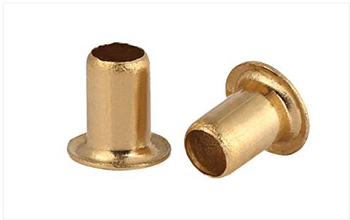 GB867-86 Kupfer-Augenknickniet GB867-86 Hohlkupfer Hohlniet Durchgangsniet M3.5-M6 200 STÜCKE, 5 mm, M3.5