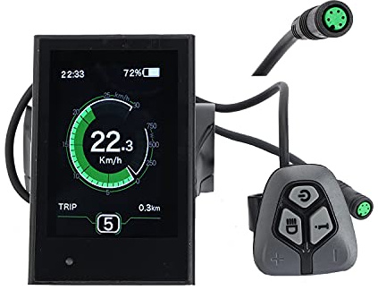 Ebike Écran LCD pour vélo électrique 500C P850C 860C 750C-ble Bafang DPC18 Moteur Moyen BBS01 BBS02 BBSHD