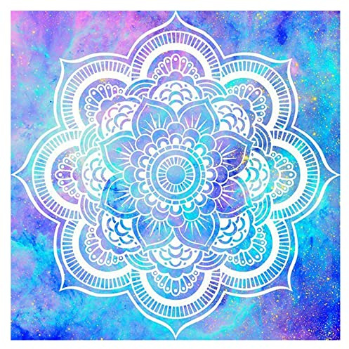 Huacan Diamant Painting Bilder Erwachsene Mandala Foto Diamond Paintings Voll Runde Bohrer Diamante Malerei Stickerei für Kinder Home Wall Decor 30x30cm