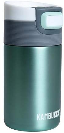 ESTEXO Kambukka Etna Thermobecher Kaffeebecher 300 ml Isolierbecher to Go Becher Grün