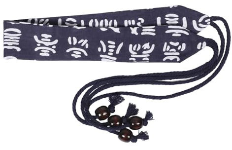 minkissy Stirnband Haarband Mit Perlen Zum Flechten Chinesischer Hanfu-stil Langes Seil Stirnbanddekoration Für Zöpfe Und Cosplay Traditionelles Kopfband Für Erwachsene