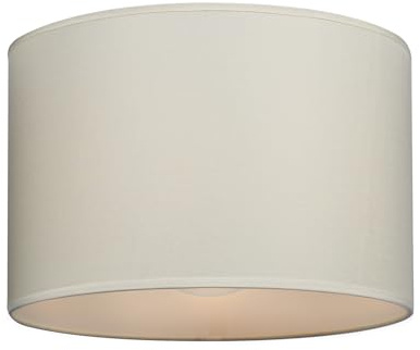 GIGGI Fabric Lamp Shades, 8 Beige Light Shade Ceiling – Modern Lampshades for Ceiling Lights, Lamp Shades for Table Lamps, Floor Lamps, Living Room, Bedroom, Office Home Décor