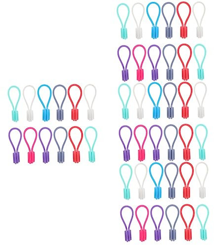 HOMSFOU 4 Sätze Magnet Wickler Drahtbinderücken Cable Clips Kabelmanagement-set Kabelbinder Für Schnüre Etiketten Usb Werkzeug Kabelhalter Halter Für Datenkabel Kieselgel 12 Stück * 4